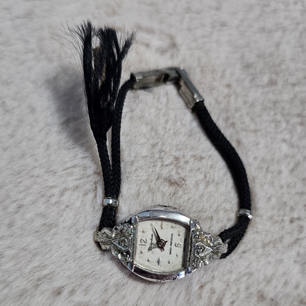 5 Vintage Silver and Gold Womens Watch Faces - Picture 2 of 12